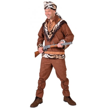 Déguisement Davy Crockett homme luxe