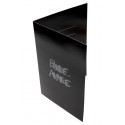 Cartes Bonne Année menu de fête 17 cm les 10