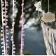 Guirlande de mini Pompons roses 200 cm