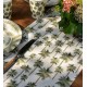 Chemin de table jungle tropical coton 3 M