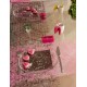 Chemin de table sisal fuchsia 5 M