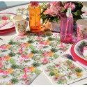 Chemin de table Tropical intissé 5 M