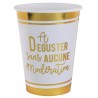 Gobelets carton Petits bonheurs les 10
