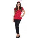 Déguisement T-Shirt coccinelle femme