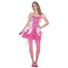 Déguisement princesse rose femme