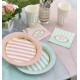 Gobelet carton Baby shower vert les 10
