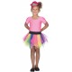 Déguisement jupe tulle multicolore fille