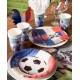 Assiette carton Champion du monde Foot les 10