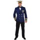 Déguisement capitaine veste marine homme luxe