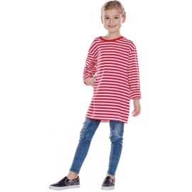 Déguisement T-Shirt rayé rouge blanc enfant