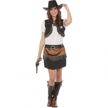 Déguisement cowgirl femme western