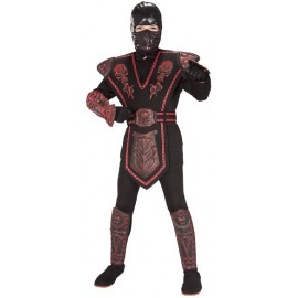 Déguisement Ninja Warrior Red Skull Enfant