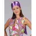 Foulard Violet Satin Deluxe Mixte