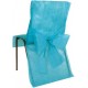 Housses de Chaise Turquoise Intissé Uni Les 10