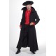 Deguisement Vampire Manteau Long Noir