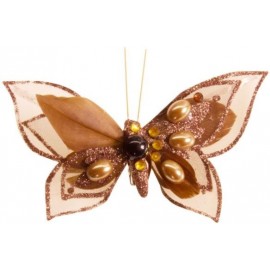 Papillons Opéra Chocolat Sur Pince Les 4