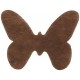 Papillons Chocolat Tissu Non Tisse 