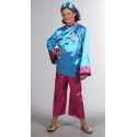 Deguisement Japonaise Satin Enfant Fille