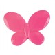 Perles papillon fuschia deco les 12