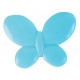 Perles papillon turquoise deco les 12