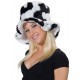 Chapeau Cow Noir et Blanc Adulte