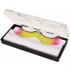 Faux cils Plume Rose et Jaune