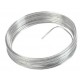 Fil metallique argent de decoration 2mm