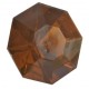 Diamant chocolat de deco