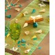 Chemin de table sinamay paillete mariage et table festive