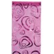 Chemin de table Zebra intisse fuschia