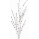 Centre de Table Strass Metallise Argent