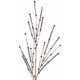 Centre de Table Branche Strass Métallisée Festive 72 cm