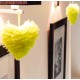 Coeur de plumes déco 12 cm - coloris au choix