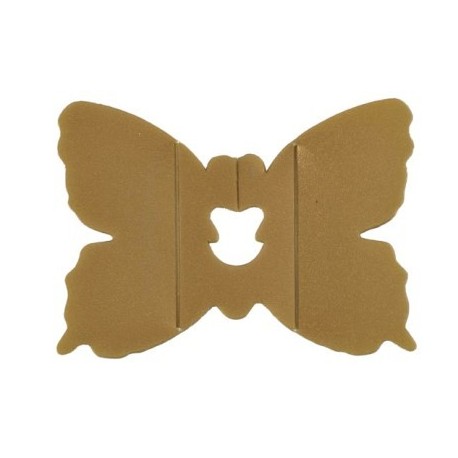 Clips Deco Papillon Or