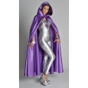 Déguisement Cape de Venise Violet Satin Deluxe Adulte