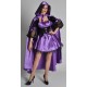 Cape Venitienne Violet Satin