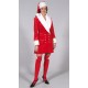 Déguisement Santa Lady Veste luxe et Bonnet de Noël Femme