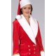 Deguisement Santa Lady Veste Deluxe et Bonnet de Noel 