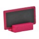 Petite ardoise marque place fuschia avec socle les 6