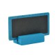 Petite ardoise marque place turquoise avec socle les 6