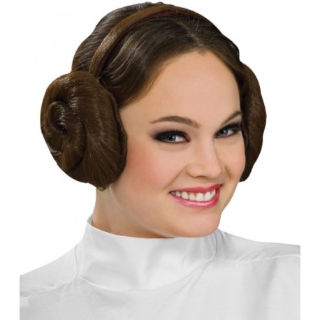 Serre tête Princesse Leia Star Wars (Headband With Hair Buns)