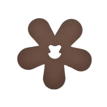 Clip Deco Fleur Chocolat Les 24 Attaches Fleurs