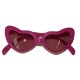 Lunettes coeur rose adulte et enfant