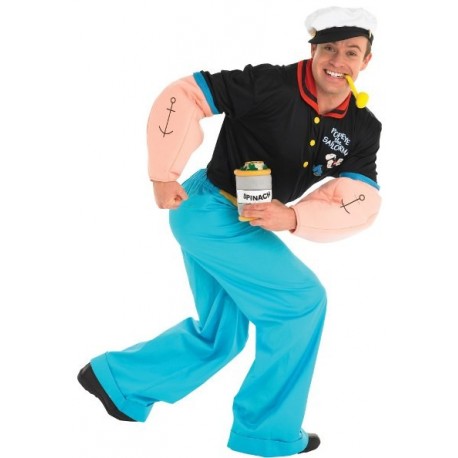 Déguisement Popeye le marin adulte luxe 