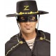 chapeau zorro et masque loup zorro adulte