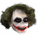 Masque Joker 3/4 avec Cheveux Adulte et Ados