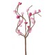 Piquet de fleur zen perle fuschia