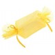 Etuis a dragees tulle jaune