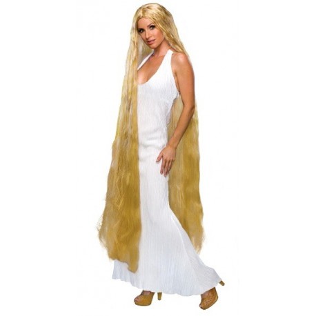 Perruque Blonde Lady Godiva Extra Longue Femme