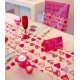 Chemin de Table Coeurs Intissé